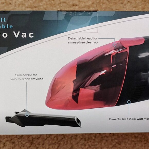 12 Volt Portable Auto Vac - NEW! - Picture 2 of 3